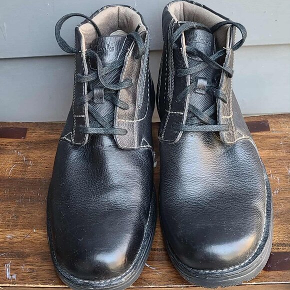 Clarks Mens Classic Leather Boot size 12M - Picture 7 of 11